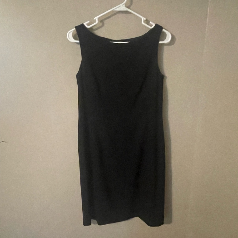 Vintage Black Sleeveless Dress